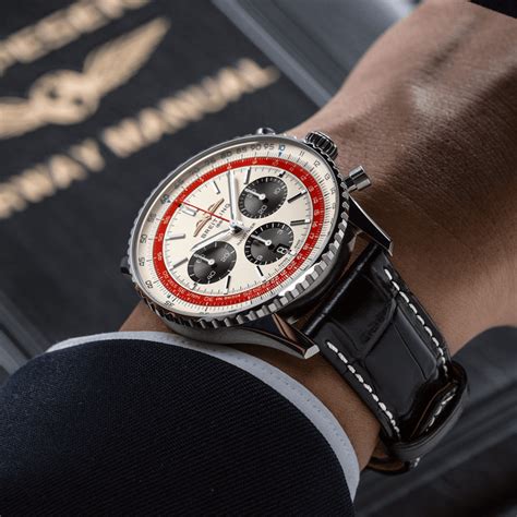 breitling navitimer on wrist|breitling navitimer best price.